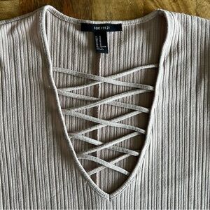 Cross Front T-Shirt Dress